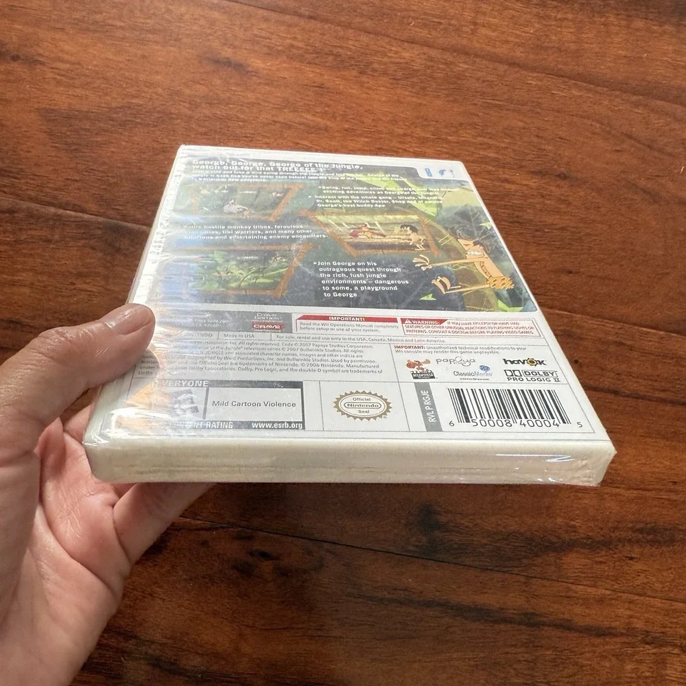 George of the Jungle and the Search for the Secret (Nintendo Wii, 2008) New/seal
